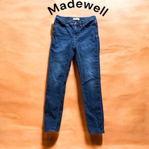 🍁Madewell Women's Deep Blue Skinny Jeans